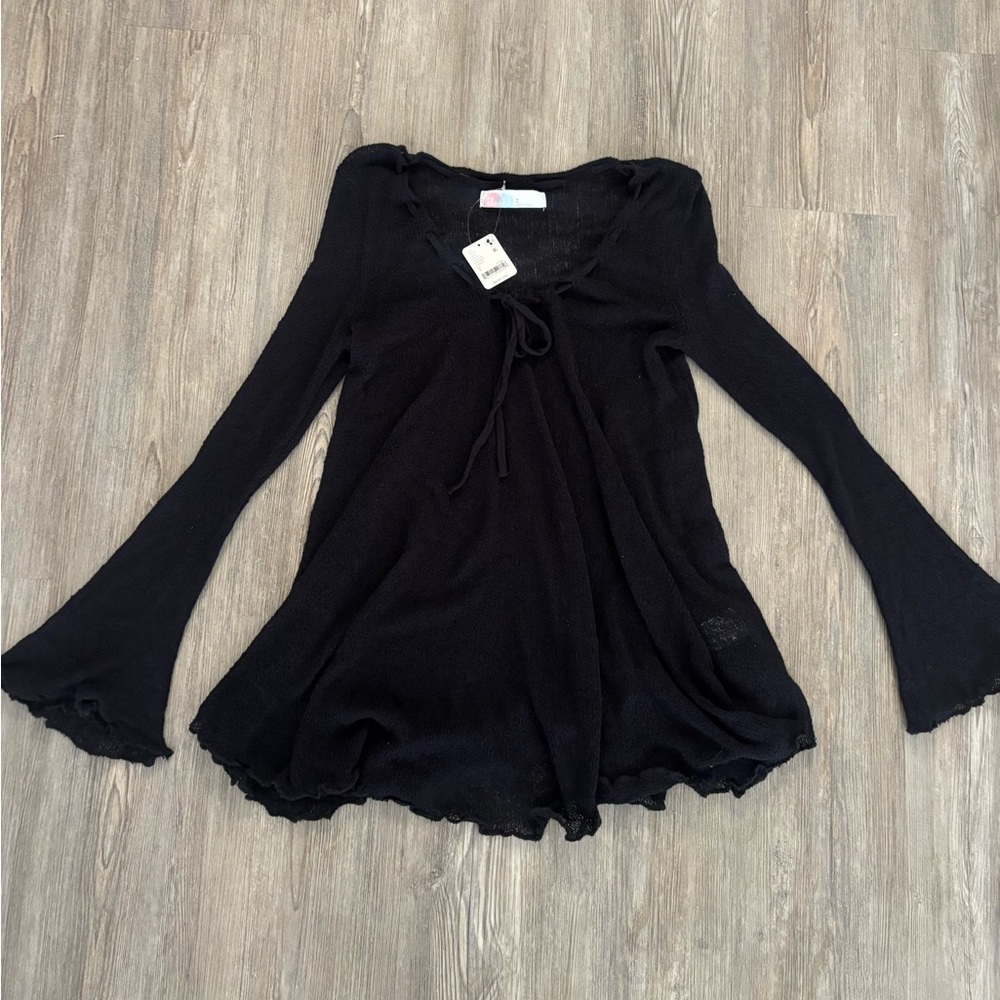 NWT Free People Beach Mesh Swim Coverup Dress